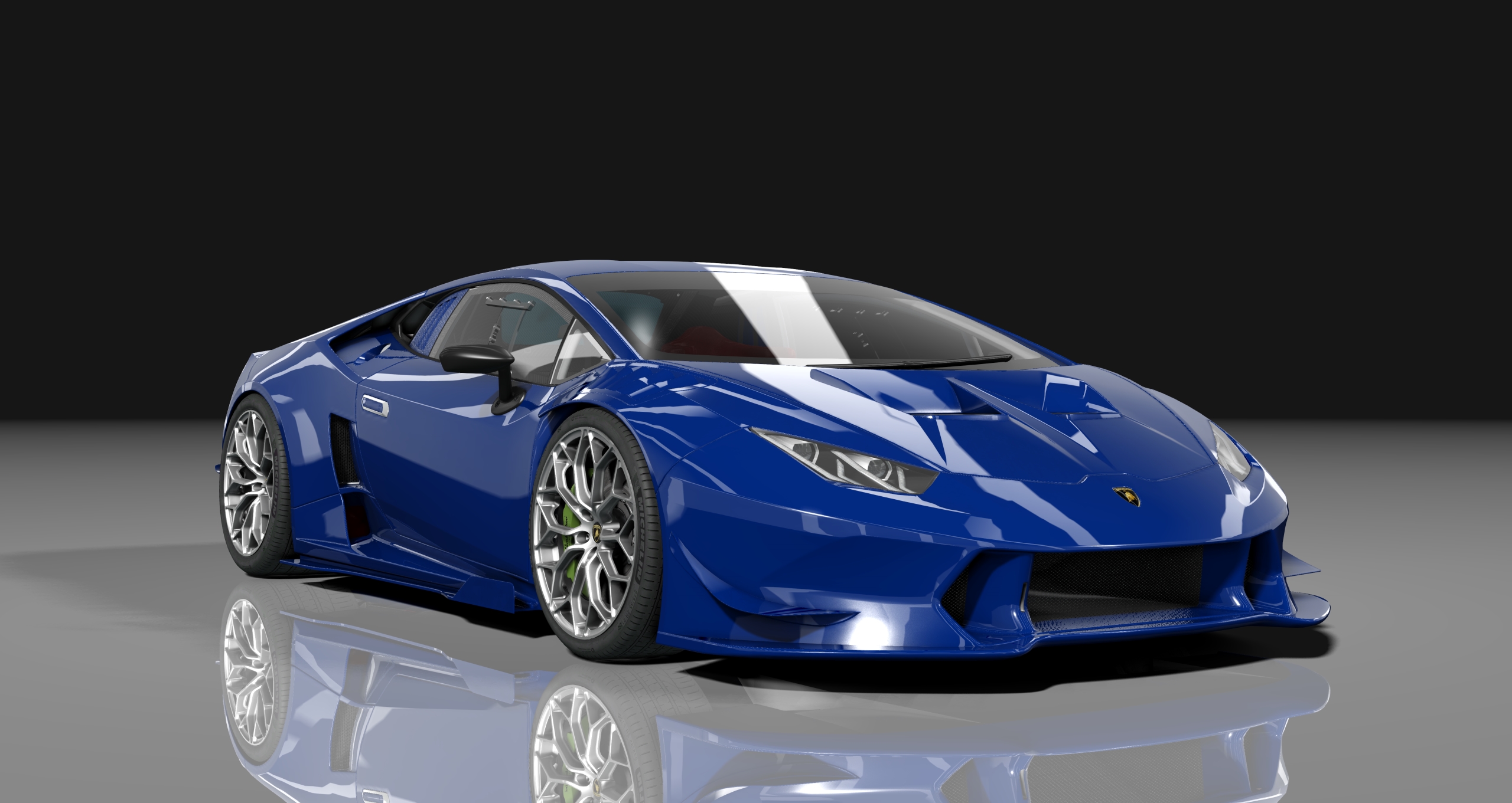 Lamborghini Huracan UGR R1700, skin blue