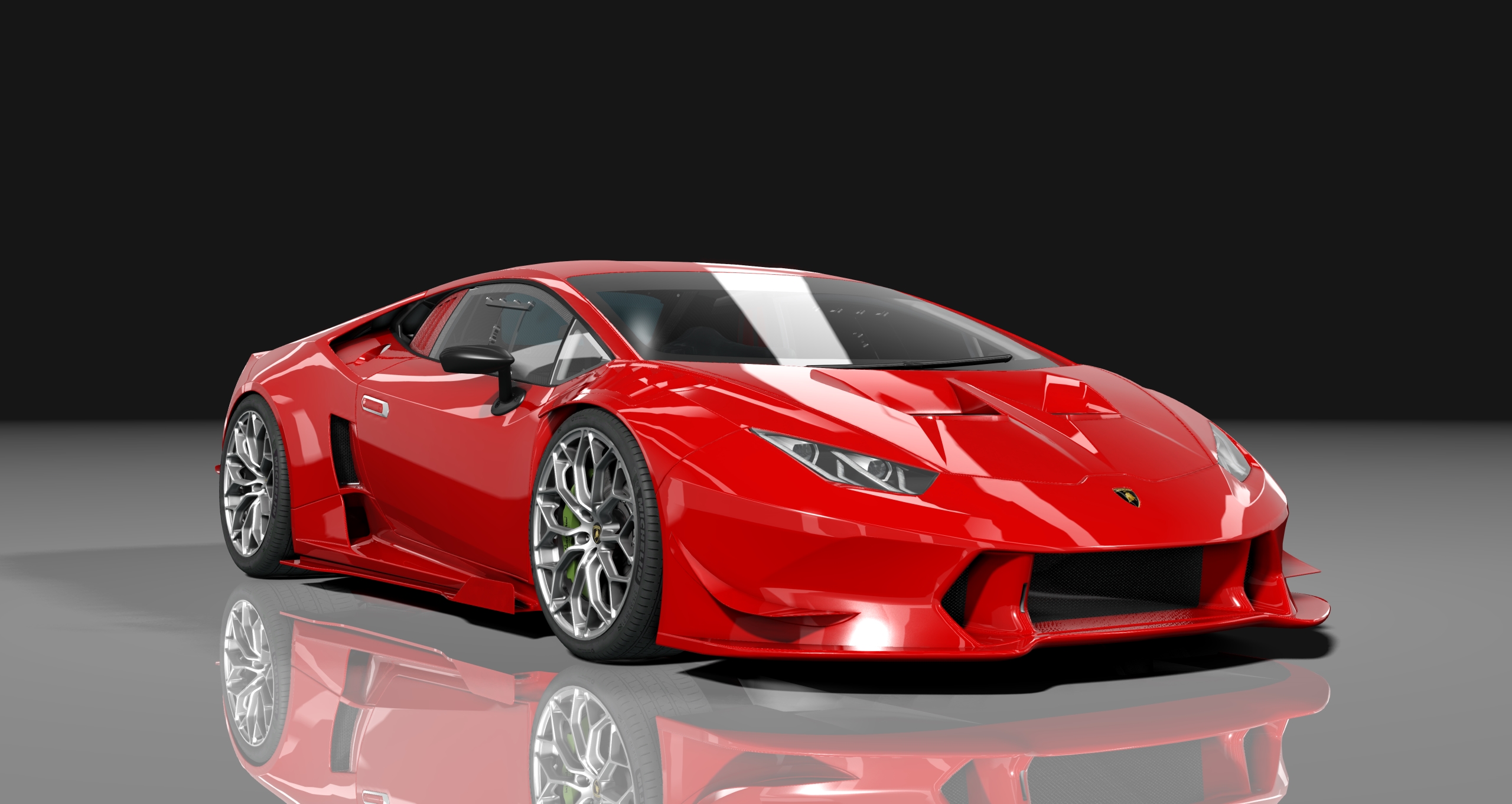 Lamborghini Huracan UGR R1700, skin red