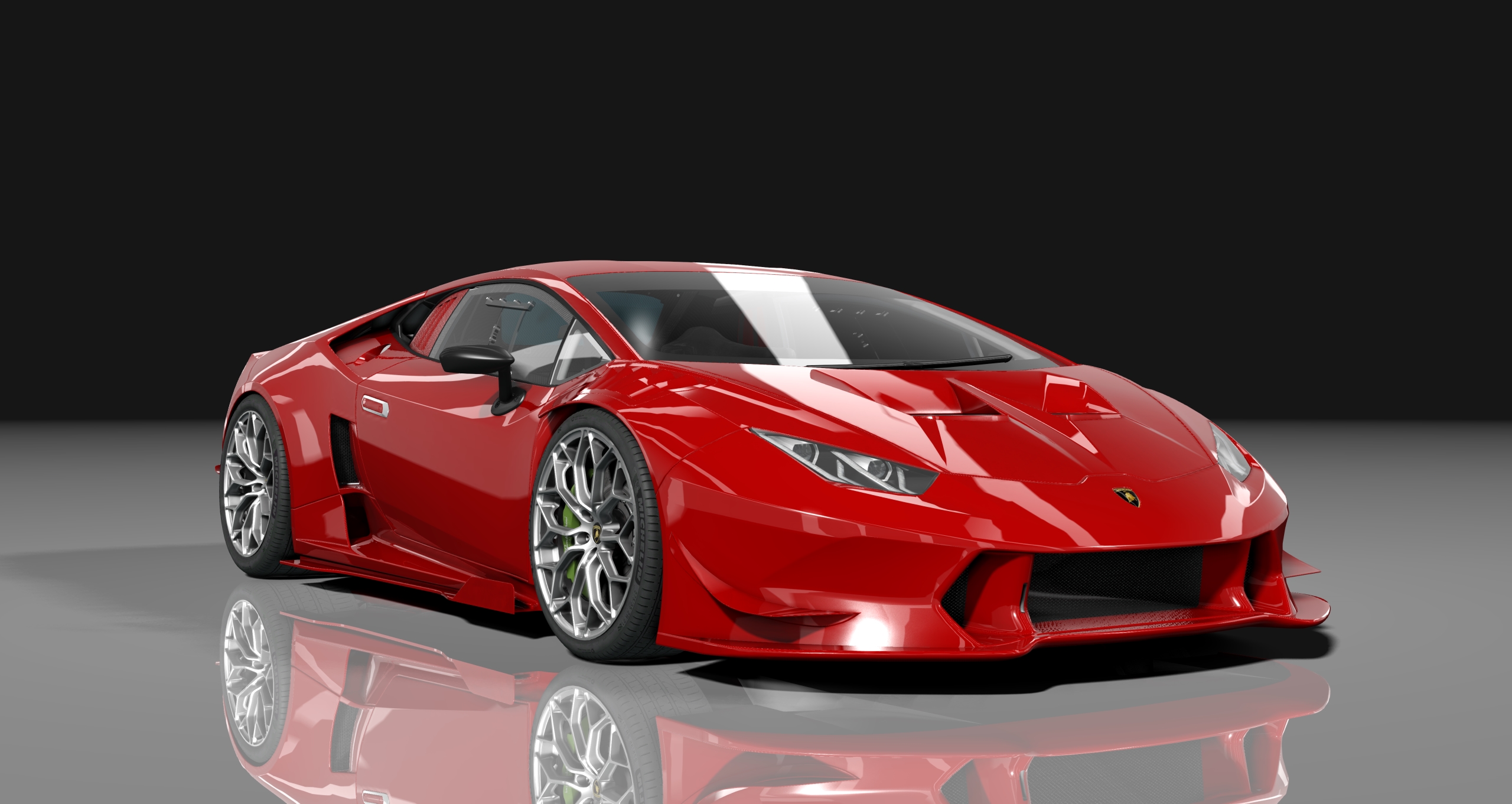 Lamborghini Huracan UGR R1700, skin rosso