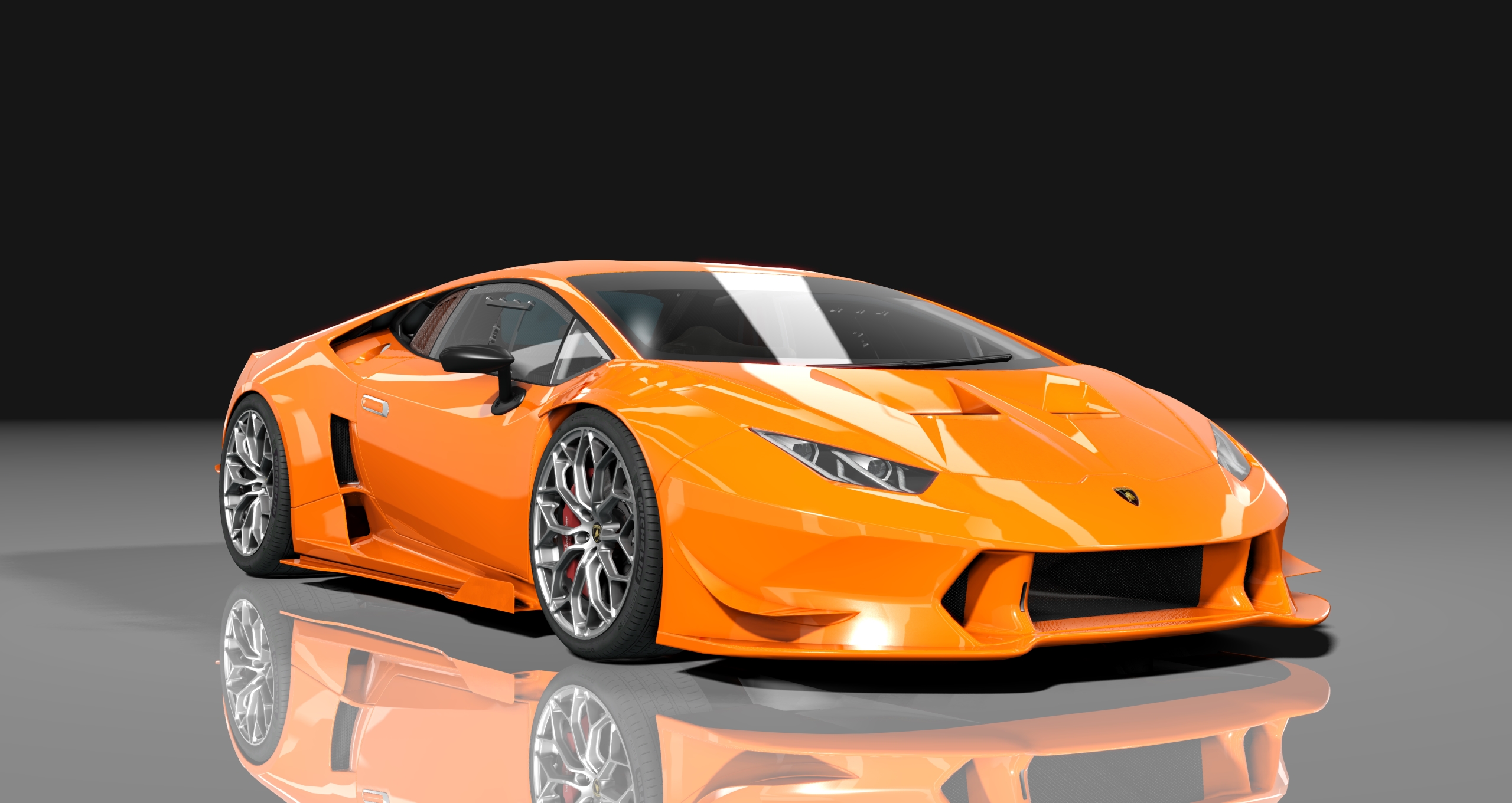 Lamborghini Huracan UGR R1700, skin rosso_mars