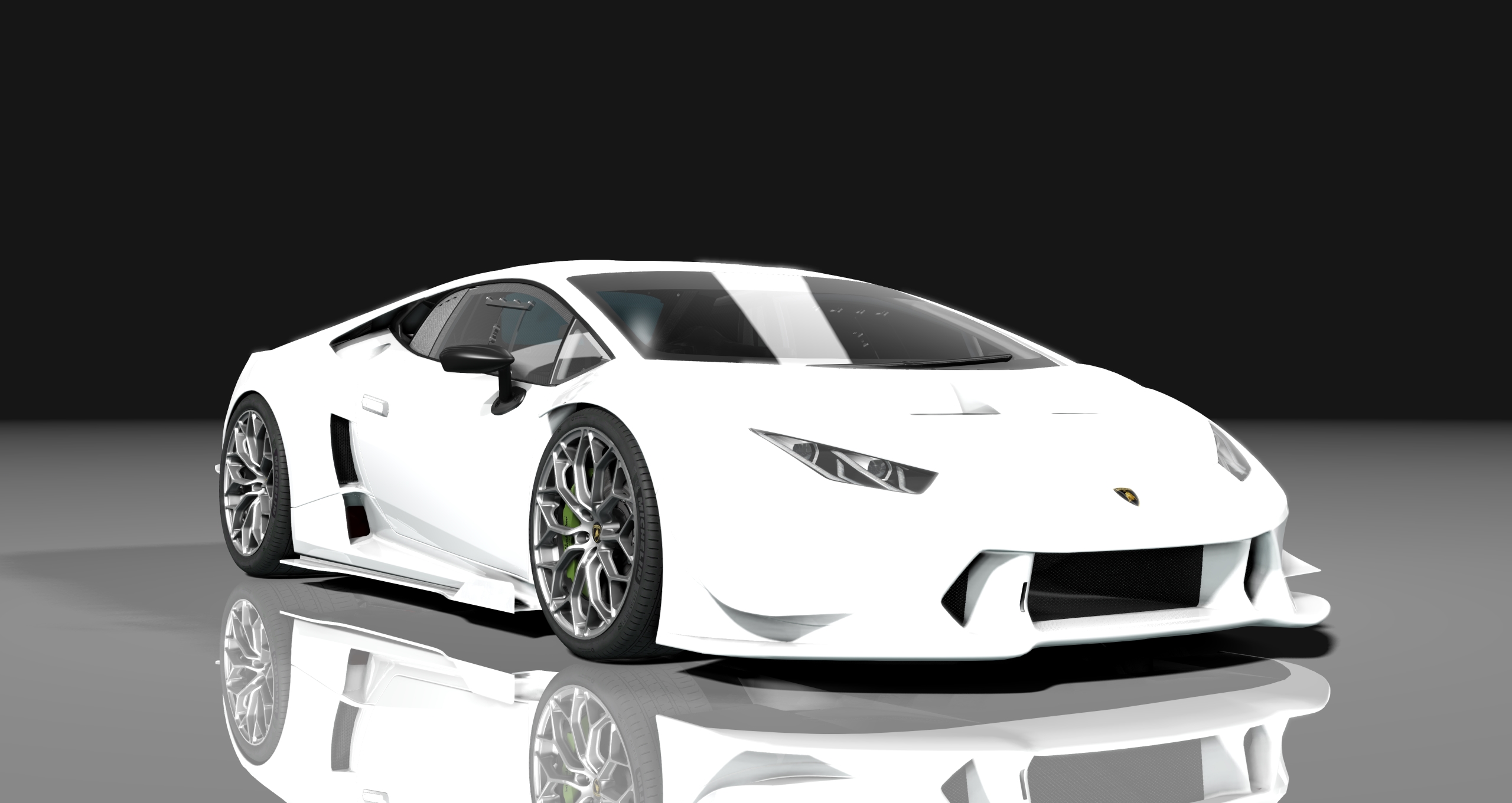 Lamborghini Huracan UGR R1700, skin white