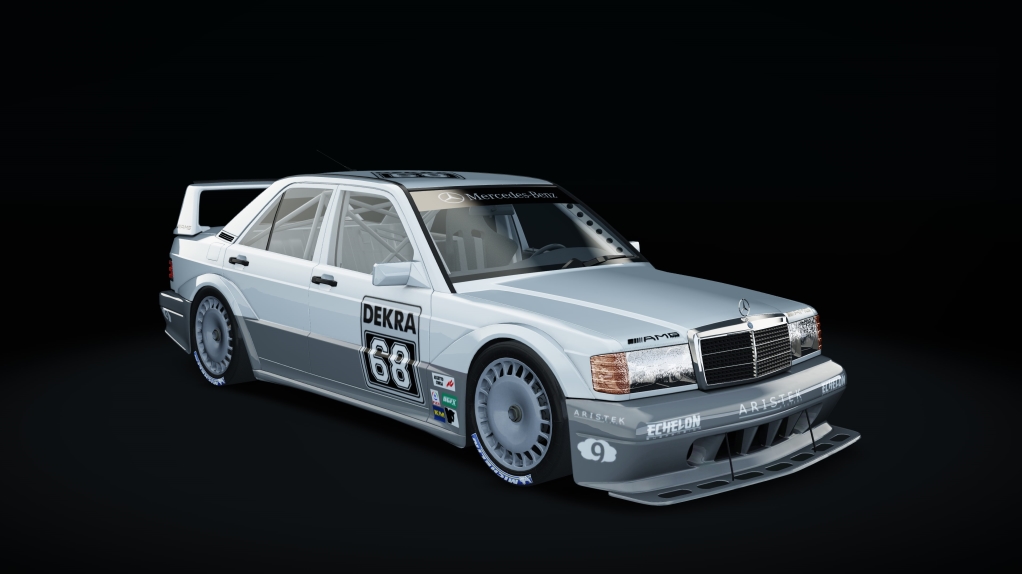 Mercedes-Benz 190E EVO II, skin Grigio_Alanite_designo_68