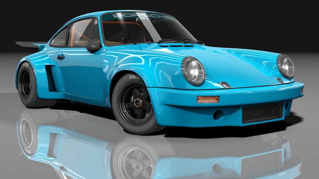 Porsche 911 Carrera RSR 3.0 Executive, skin 07_miami_blue