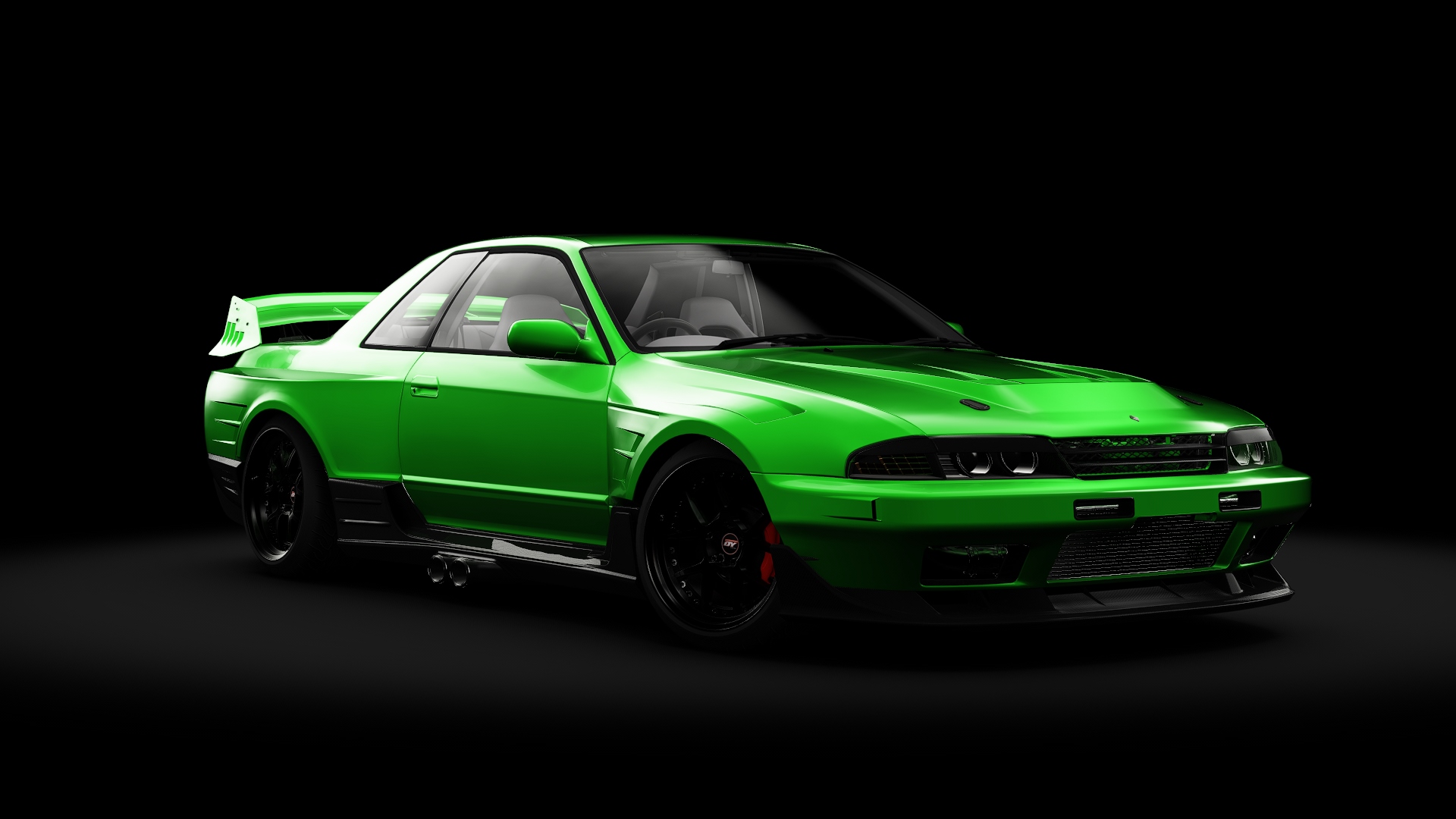 Nissan Skyline GT-R (R32) Racing Master, skin envy_apple_green