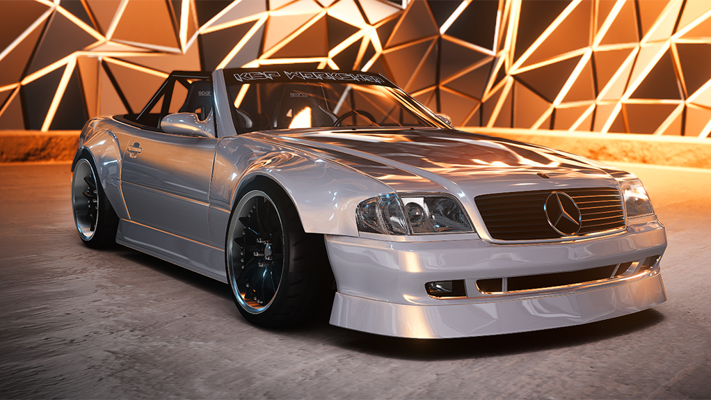 KSP Mercedes-Benz R129 V1, skin envy_opal_white