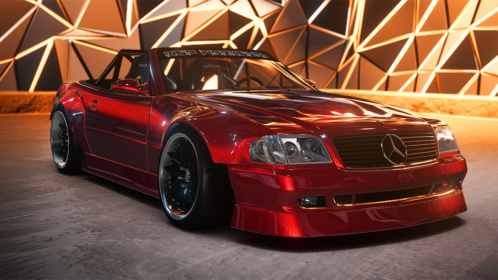 KSP Mercedes-Benz R129 V1, skin envy_scarlet