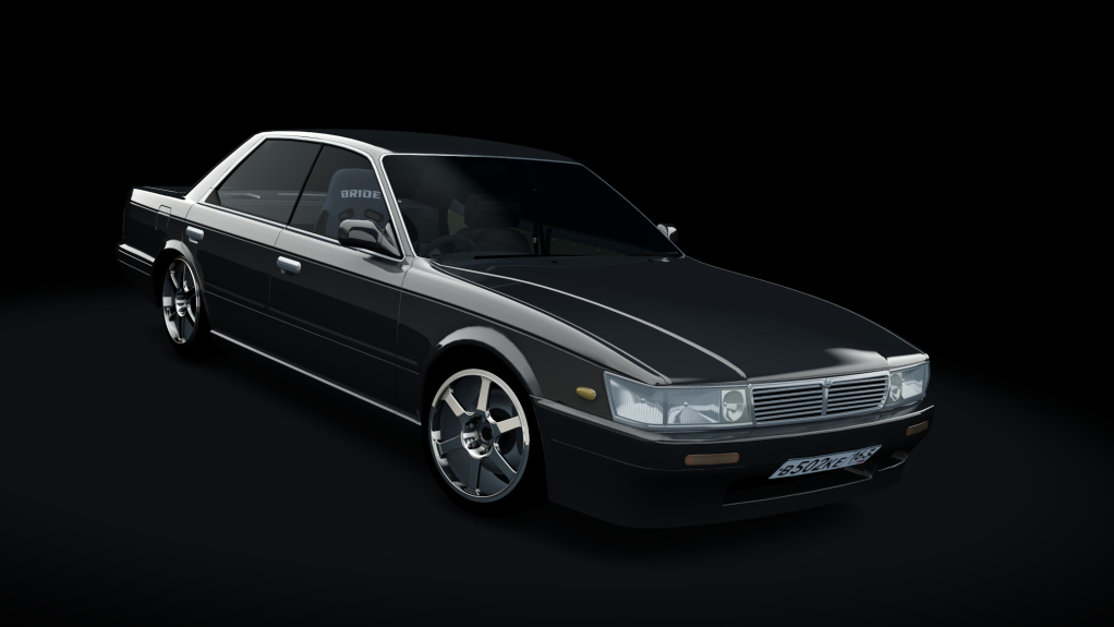 Nissan Laurel C33 𝕾𝖙𝖗𝖊𝖊𝖙𝕮𝖆𝖗𝕾𝖕𝖊𝖈𝖎𝖆𝖑 𝕾-1, skin gray