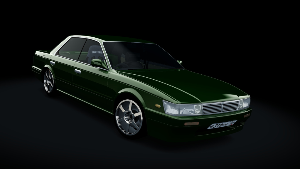 Nissan Laurel C33 𝕾𝖙𝖗𝖊𝖊𝖙𝕮𝖆𝖗𝕾𝖕𝖊𝖈𝖎𝖆𝖑 𝕾-1, skin green