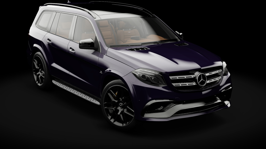 Mercedes-Benz GLS63 AMG (X166), skin 04_purpurite_metallic