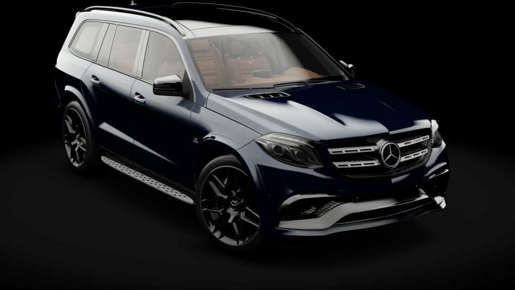 Mercedes-Benz GLS63 AMG (X166), skin 07_moonlight_blue_metallic