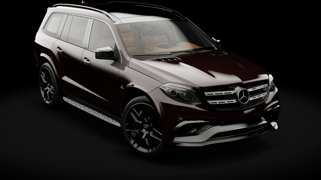 Mercedes-Benz GLS63 AMG (X166), skin 11_mahogany_metallic