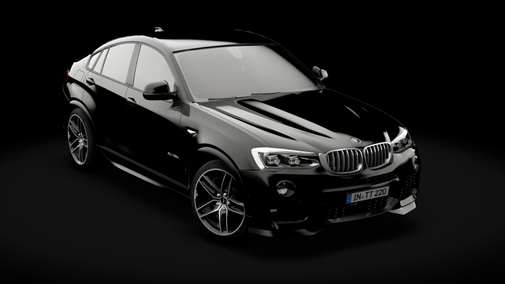 BMW X4 (F26) AC Schnitzer, skin Black_sapphire