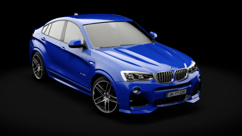 BMW X4 (F26) AC Schnitzer, skin Marina Blue Bay