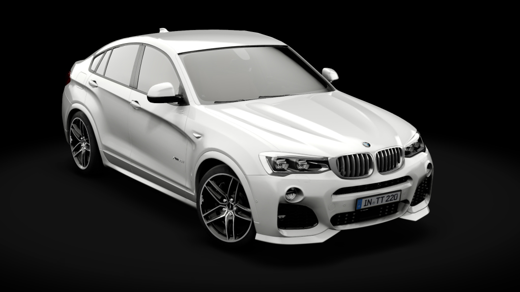 BMW X4 (F26) AC Schnitzer, skin Mineral White