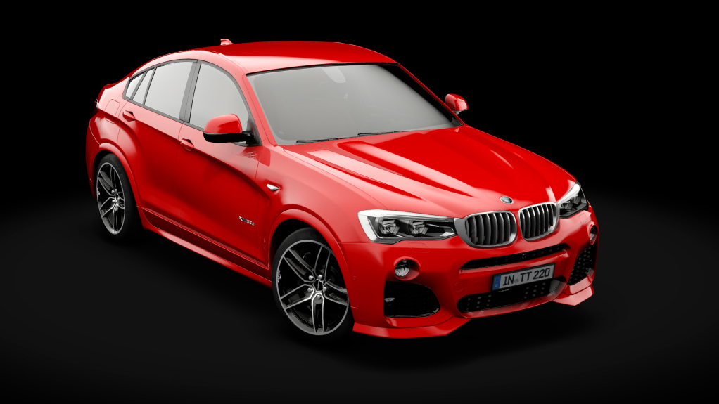 BMW X4 (F26) AC Schnitzer, skin Toronto Red