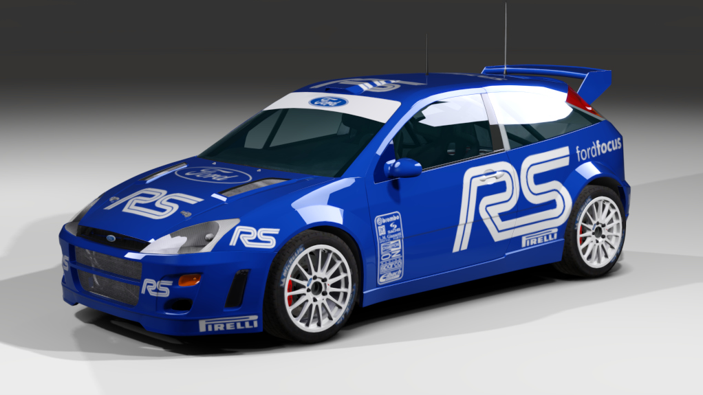 LF WRC 2.0 Ford Focus RS WRC 1999, skin RS