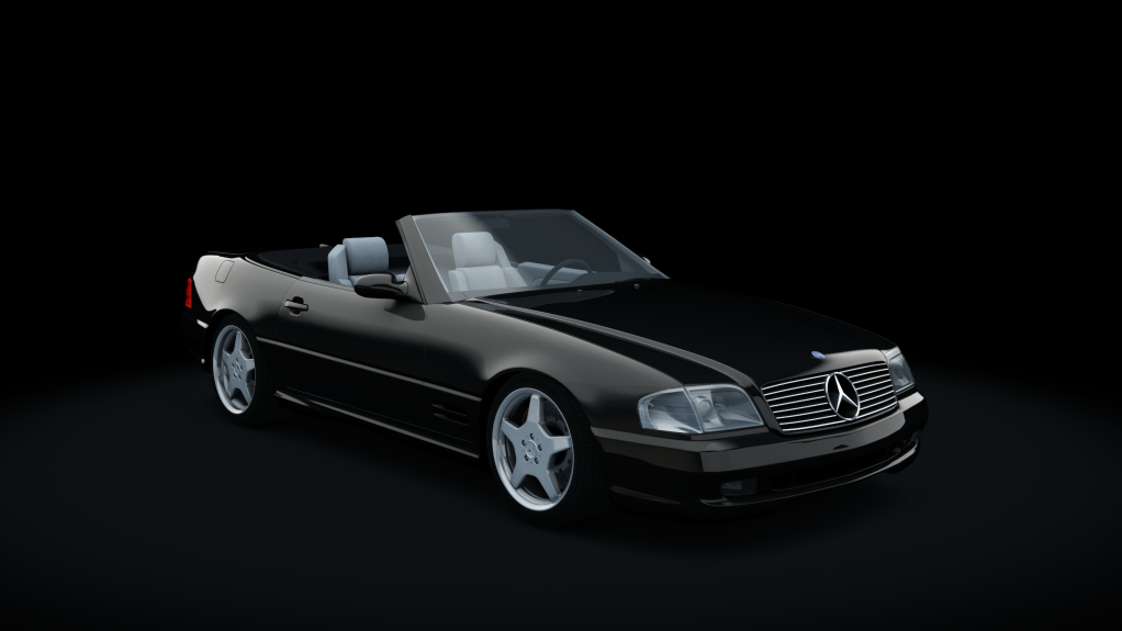 Mercedes-Benz SL500 AMG, skin 2black