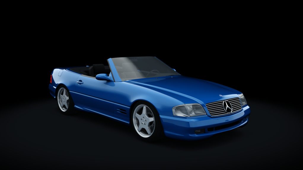 Mercedes-Benz SL500 AMG, skin 4light_blue