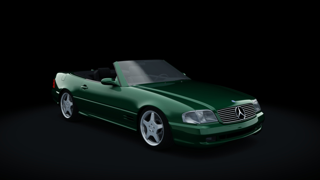 Mercedes-Benz SL500 AMG, skin 5dark_green