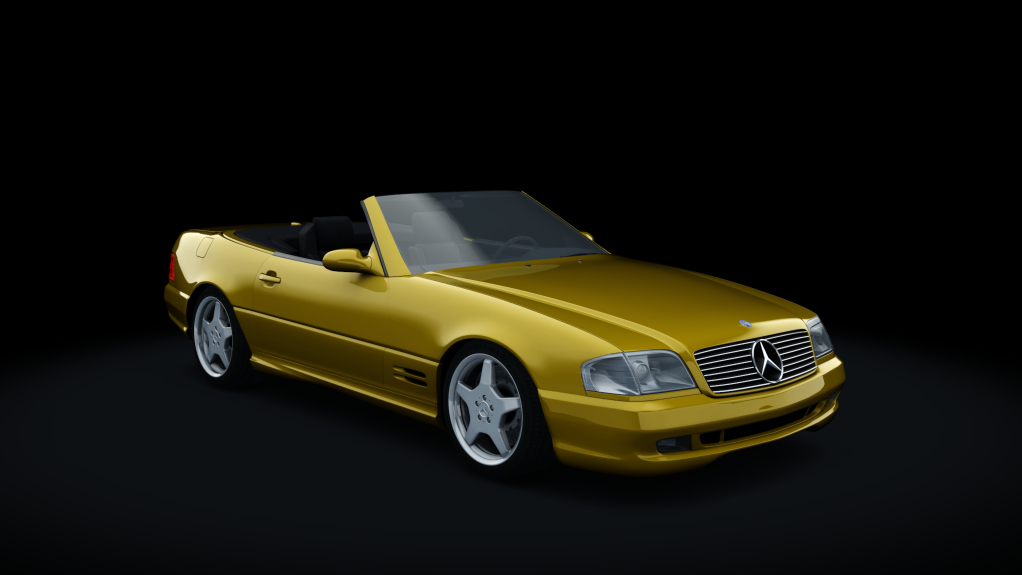 Mercedes-Benz SL500 AMG, skin 7dark_yellow