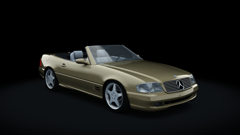 Mercedes-Benz SL500 AMG, skin 8golden