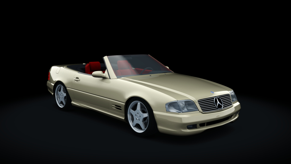 Mercedes-Benz SL500 AMG, skin 9cream