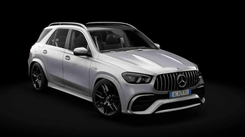 Mercedes GLE 63S AMG, skin 08_rhodium_silver_metallic