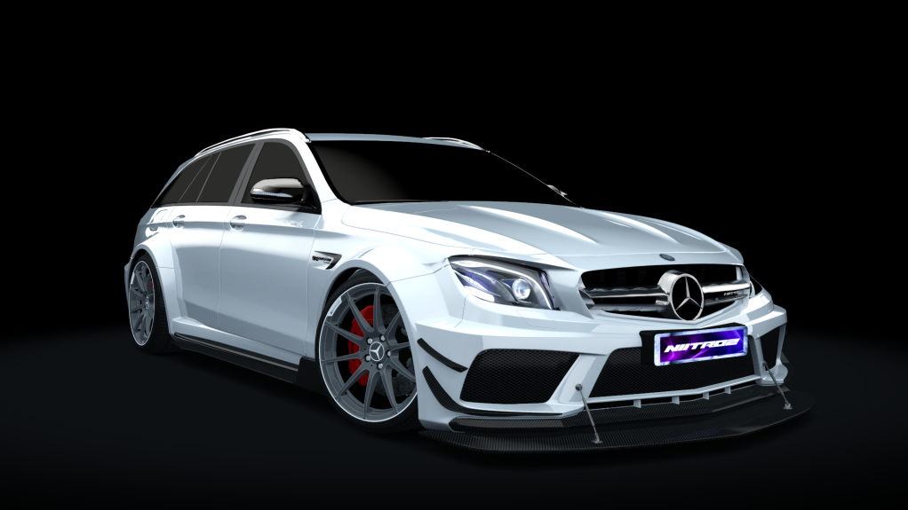 mercedes_e63t_2019_NiiTroZ, skin special_blue_liquid_chrome