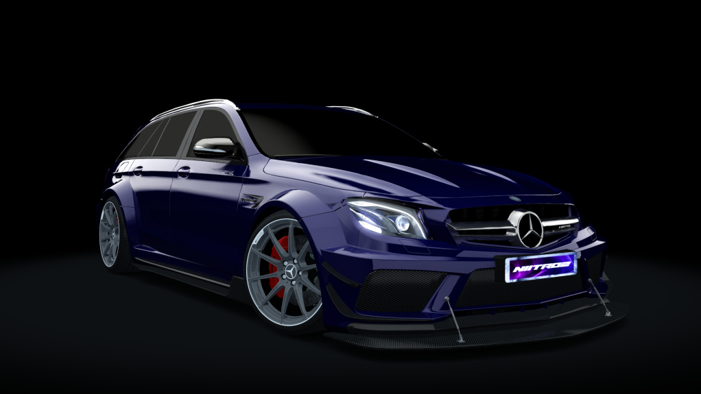 mercedes_e63t_2019_NiiTroZ, skin special_blue_liquid_light