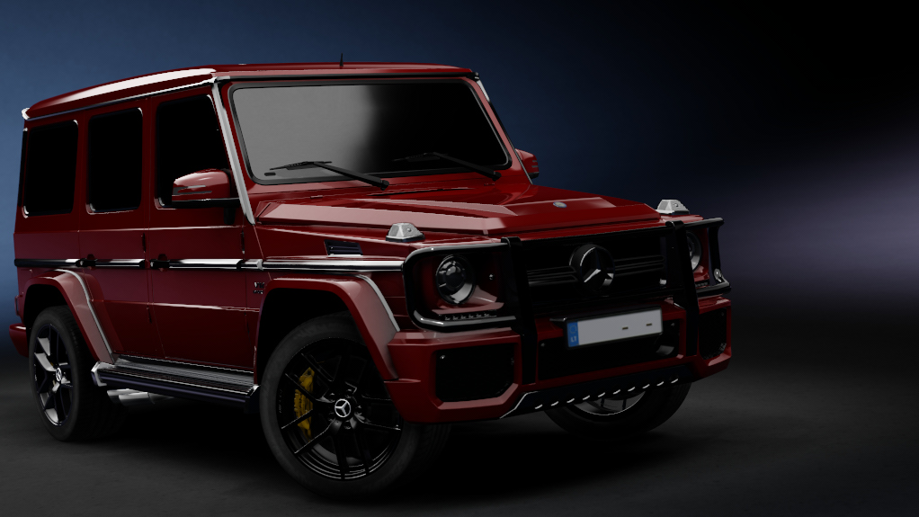 Mercedes Benz AMG G65, skin RED