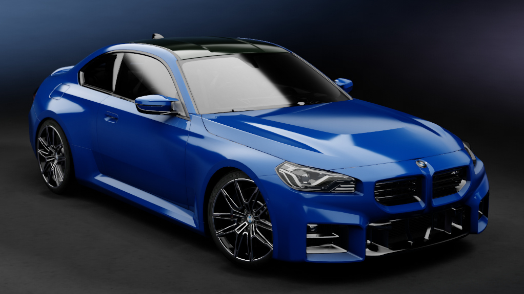 MLGZ | BMW M2 G87, skin 05 Portimao Blue metallic