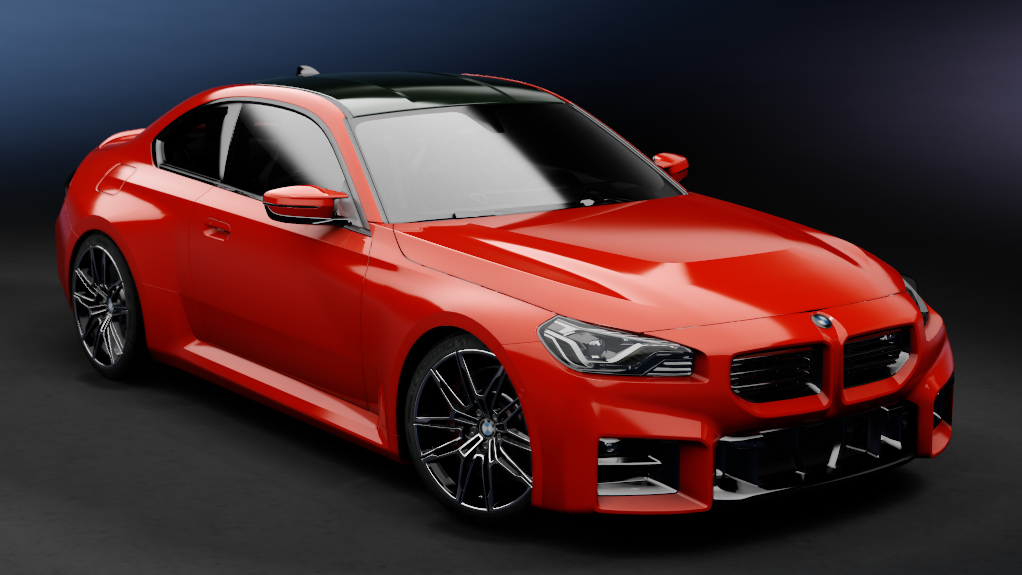 MLGZ | BMW M2 G87, skin 06 Toronto Red metallic