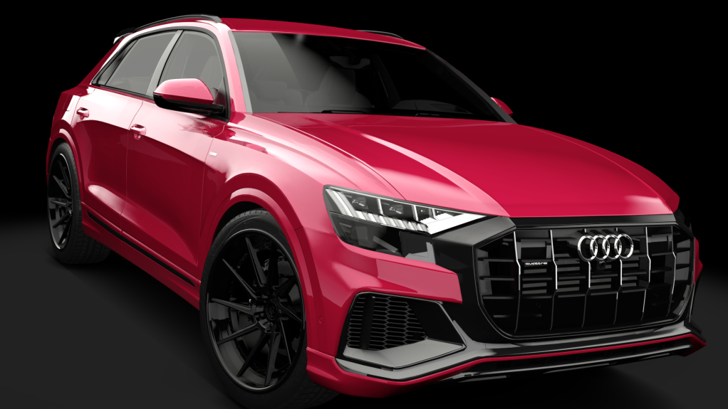 Audi Q8 50TDI, skin Black01