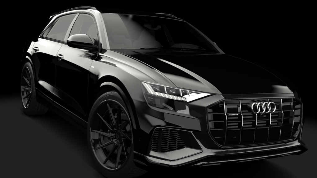 Audi Q8 50TDI, skin Black02