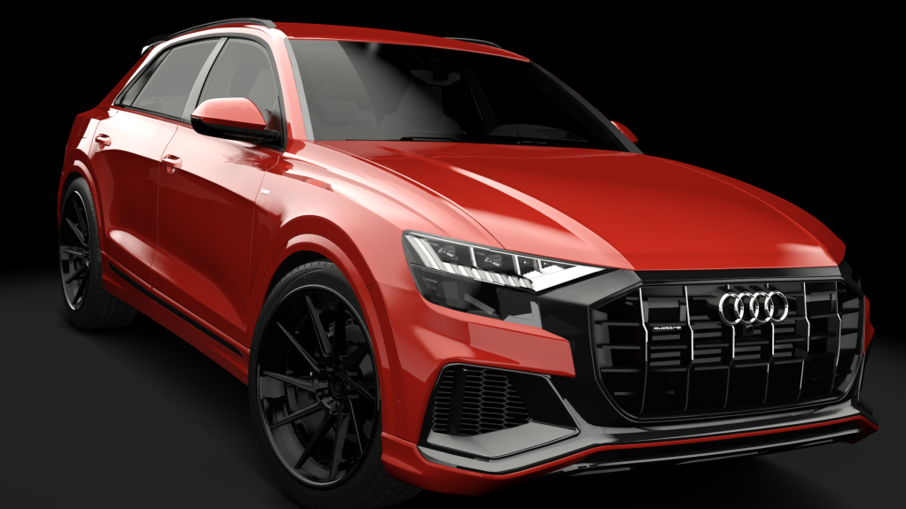 Audi Q8 50TDI, skin Black06