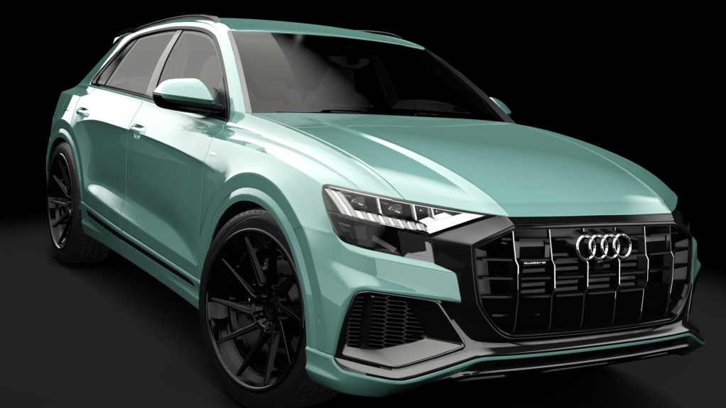 Audi Q8 50TDI, skin Black09