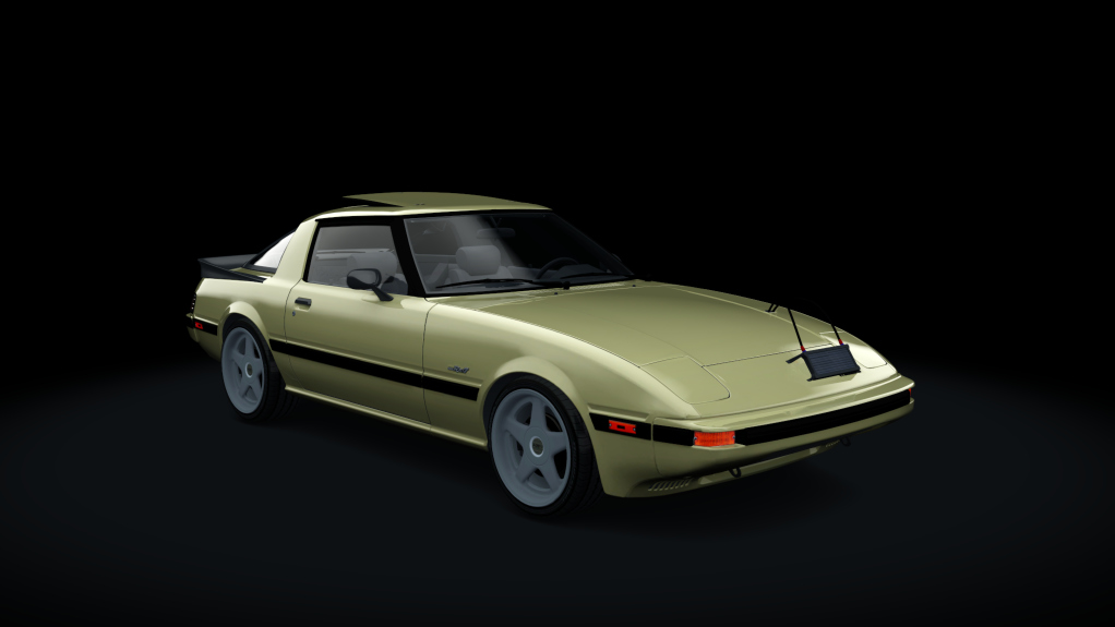 Mazda RX7 FB S1, skin Light_Beige