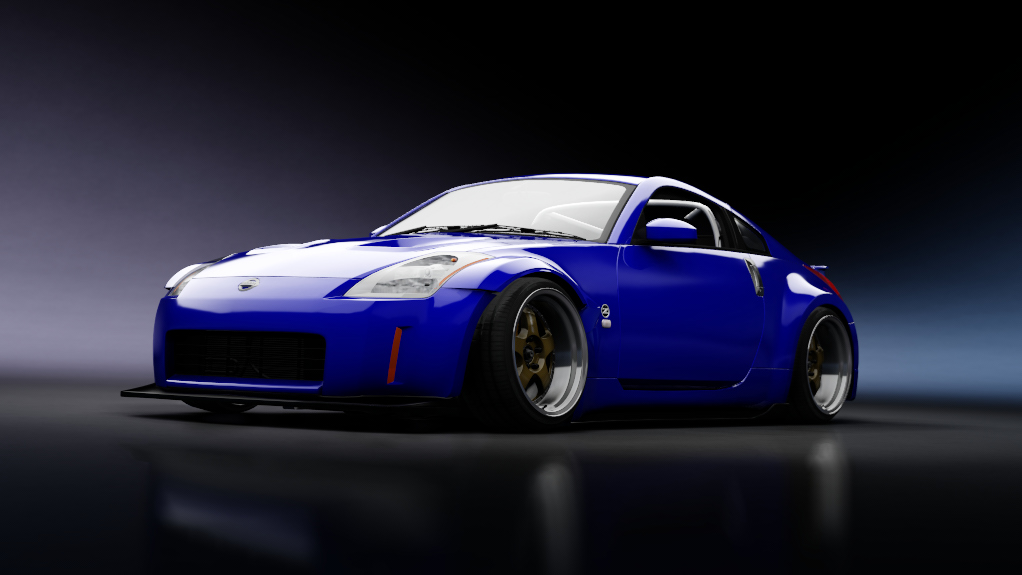 Nissan 350z VQ35 Stock BangerJP, skin Blue