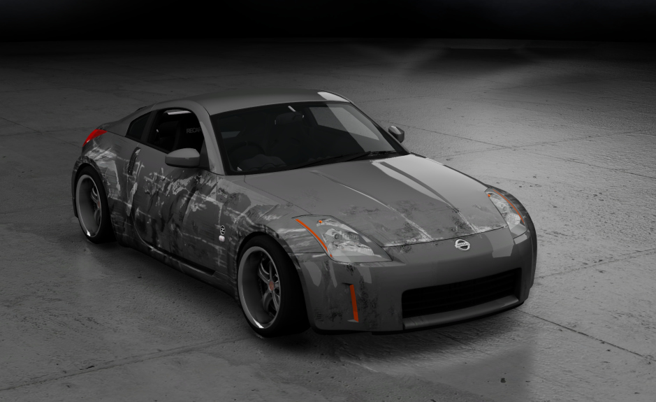 Nissan 350z VQ35 Stock BangerJP, skin Missile