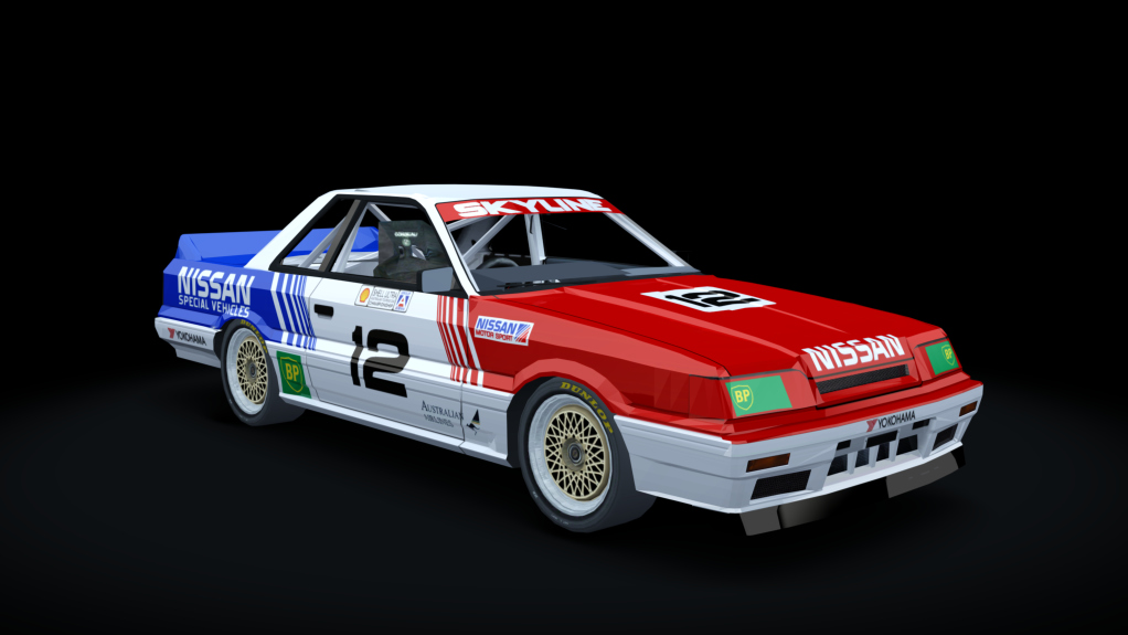 Nissan Skyline R31 Group A, skin 12a