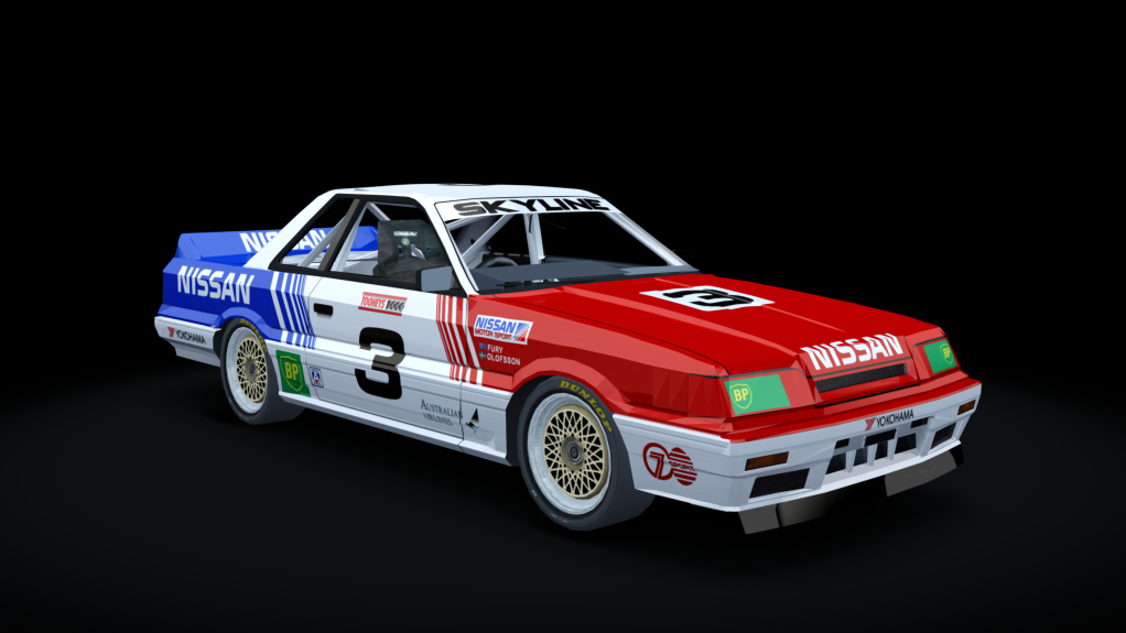 Nissan Skyline R31 Group A, skin 3