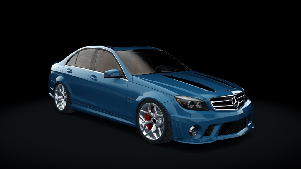 Mercedes-Benz C63 AMG RennTech Supercharged BFT Spec TR6060 | No Hesi Tuned, skin Blueberry