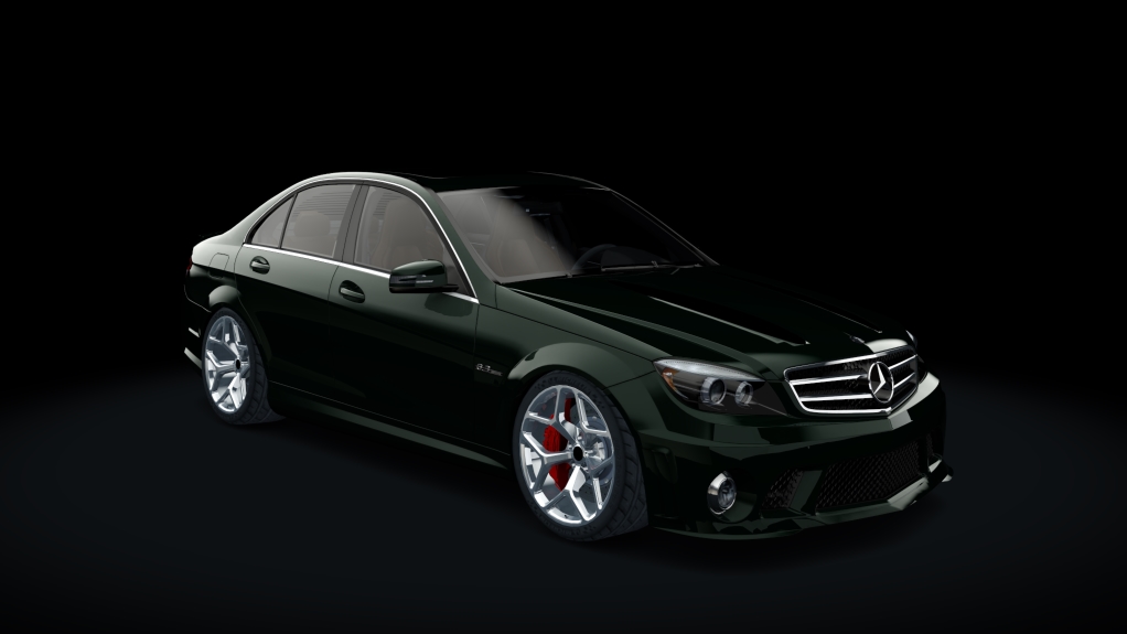 Mercedes-Benz C63 AMG RennTech Supercharged BFT Spec TR6060 | No Hesi Tuned, skin Emerald