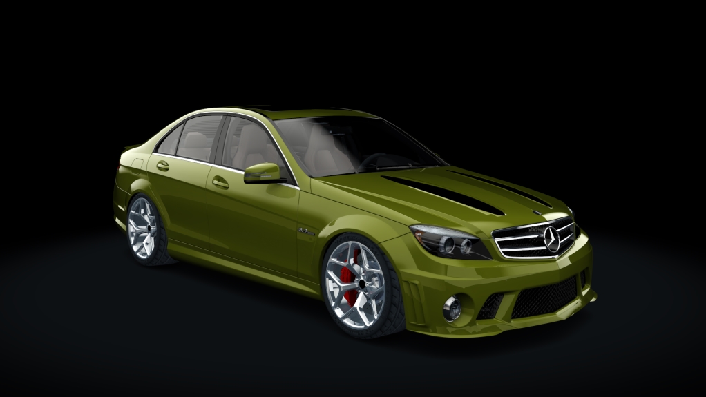 Mercedes-Benz C63 AMG RennTech Supercharged BFT Spec TR6060 | No Hesi Tuned, skin Gold