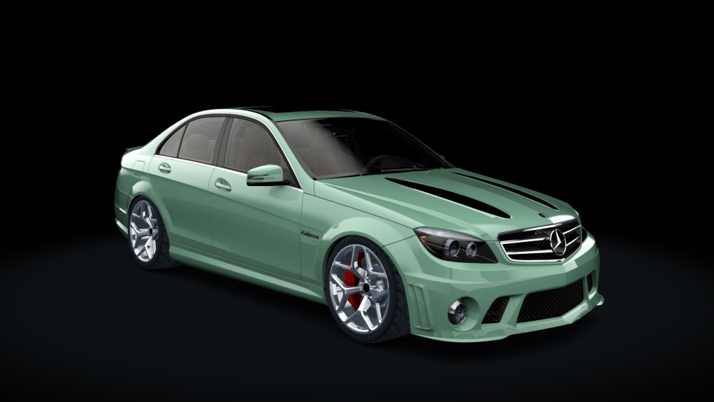 Mercedes-Benz C63 AMG RennTech Supercharged BFT Spec TR6060 | No Hesi Tuned, skin Midori