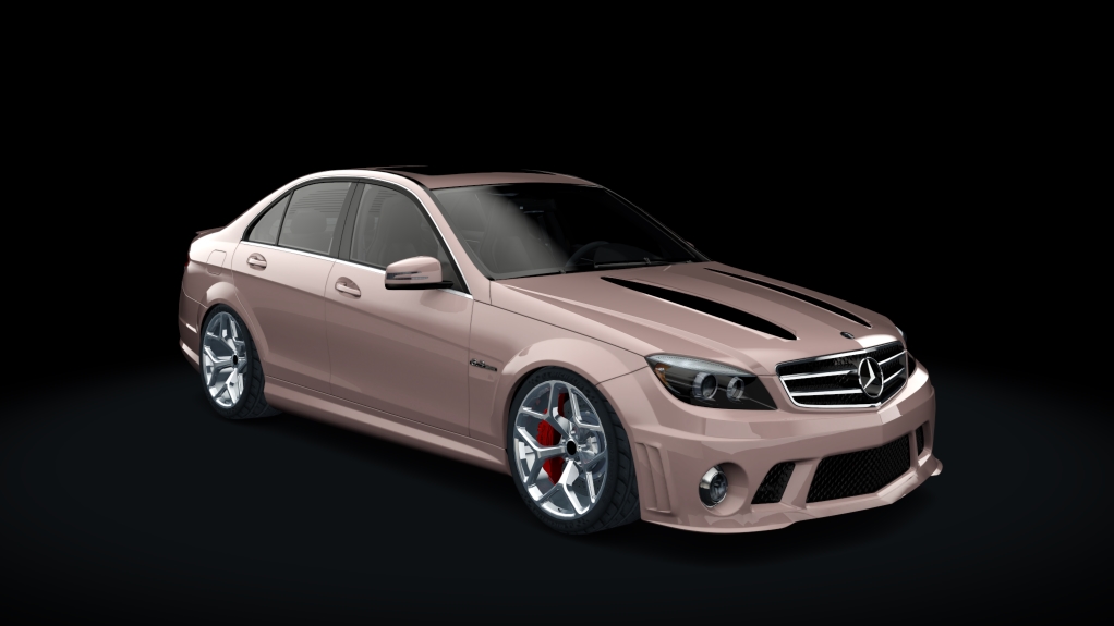 Mercedes-Benz C63 AMG RennTech Supercharged BFT Spec TR6060 | No Hesi Tuned, skin Salmon