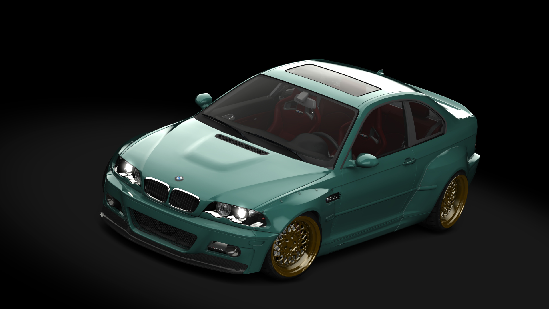 Overpass Visuals BMW M3 E46 Pandem Street, skin maziora_mephisto