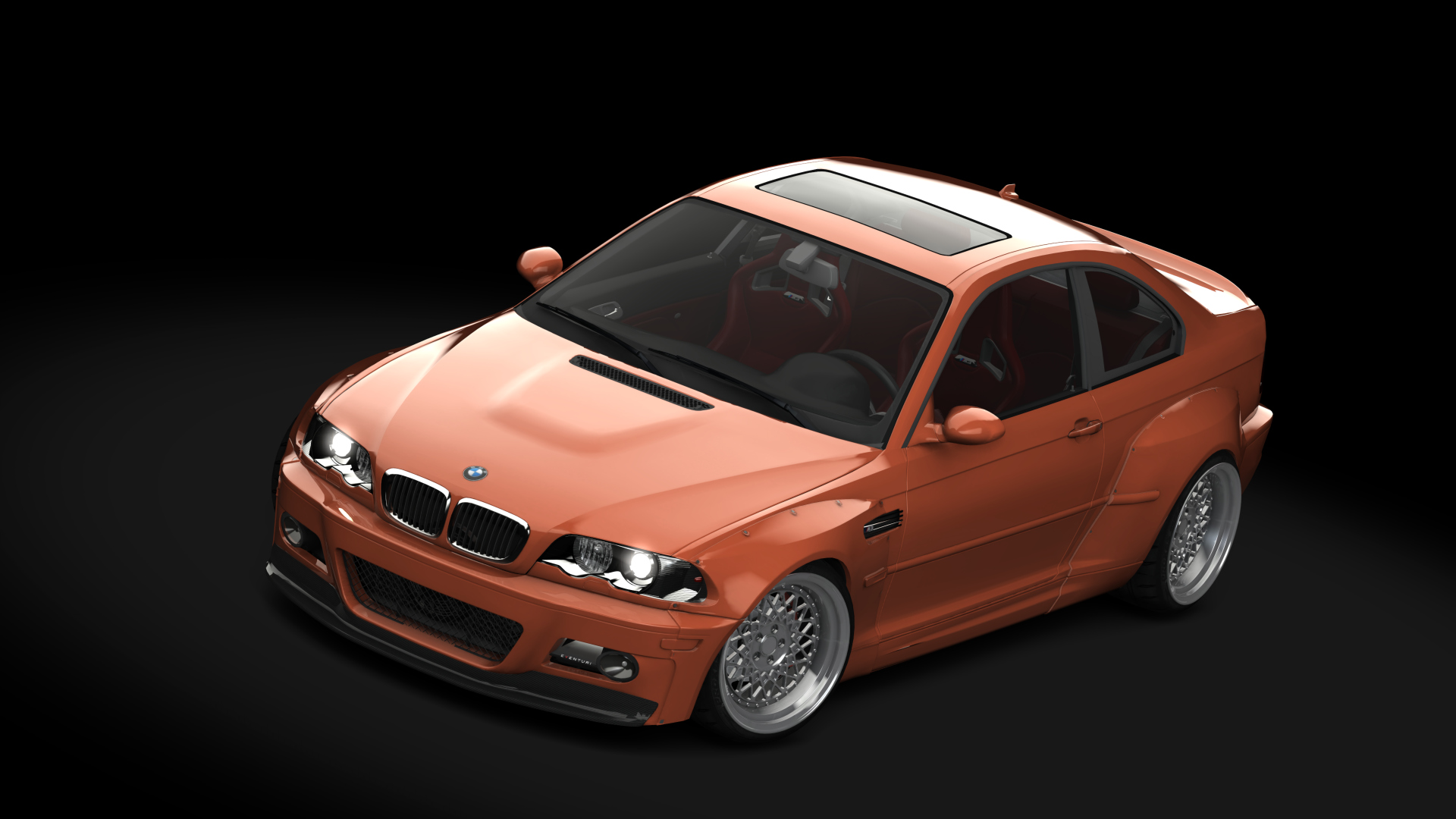 Overpass Visuals BMW M3 E46 Pandem Street, skin maziora_ruby