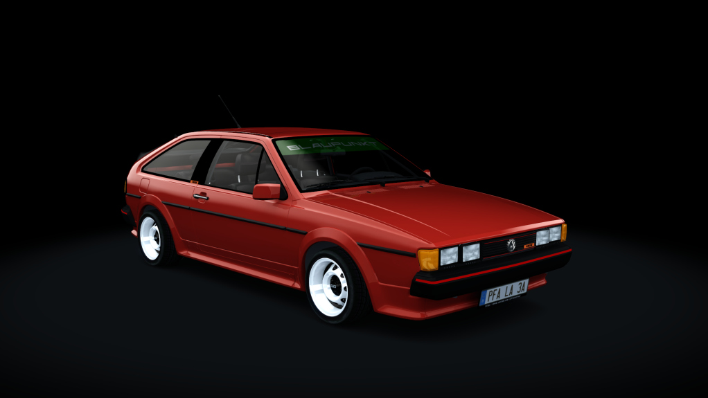 Volkswagen Scirocco GTX 16V, skin LA3A