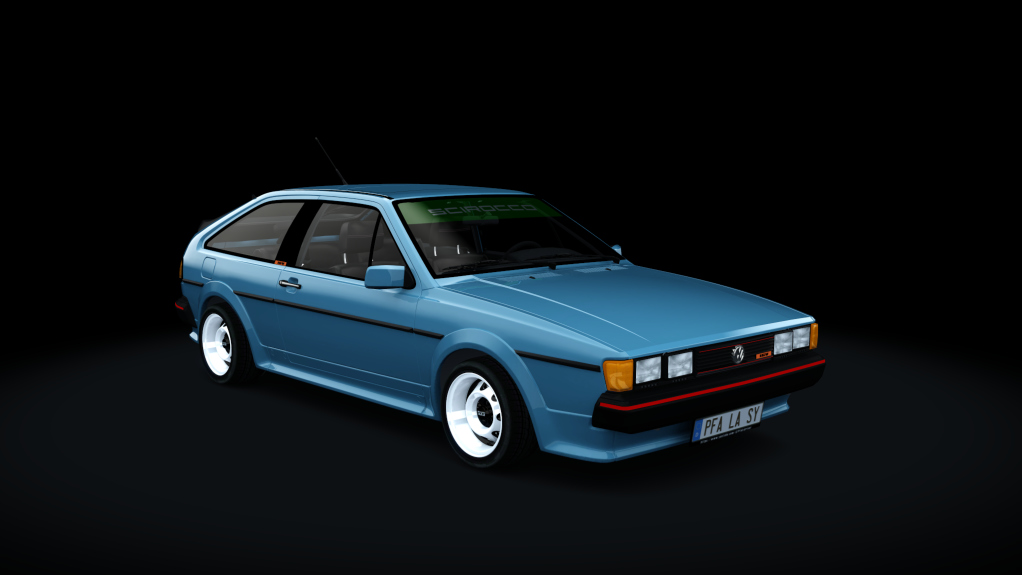 Volkswagen Scirocco GTX 16V, skin LA5Y